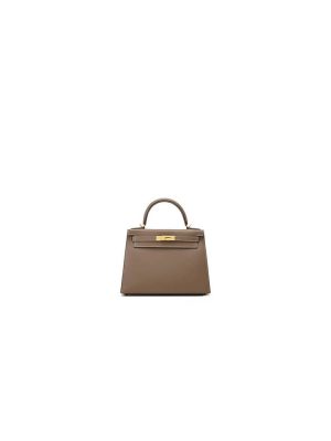 Elephant Gray Hermes Kelly 25