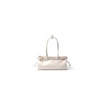 White Prada Medium leather handbag (high-end grade)