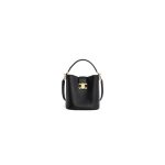 Black CELINE LOUISE Medium Bag in Smooth Calfskin