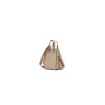 Gold Loewe Small Hammock bag in soft grained calfskin