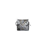 Silver Chanel Shopping Bag (high-end grade)