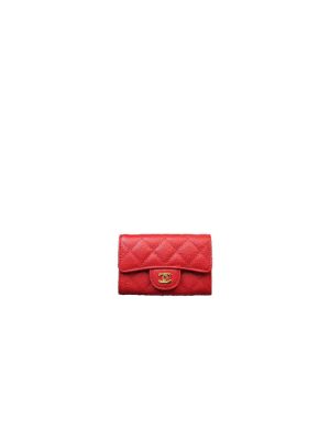 Chanel CF card holder coin purse
