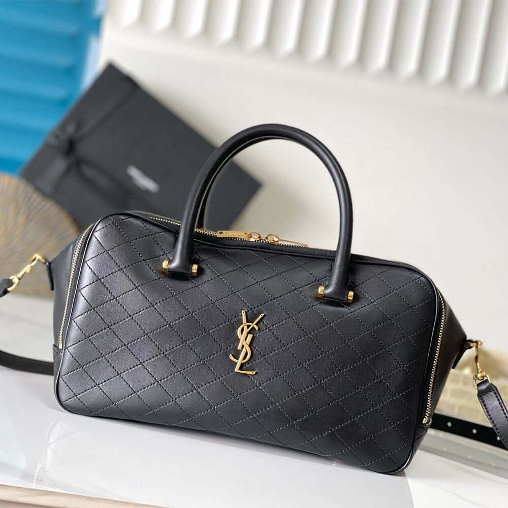 YSL LYIA DUFFLE IN QUILTED LAMBSKIN - Image 2
