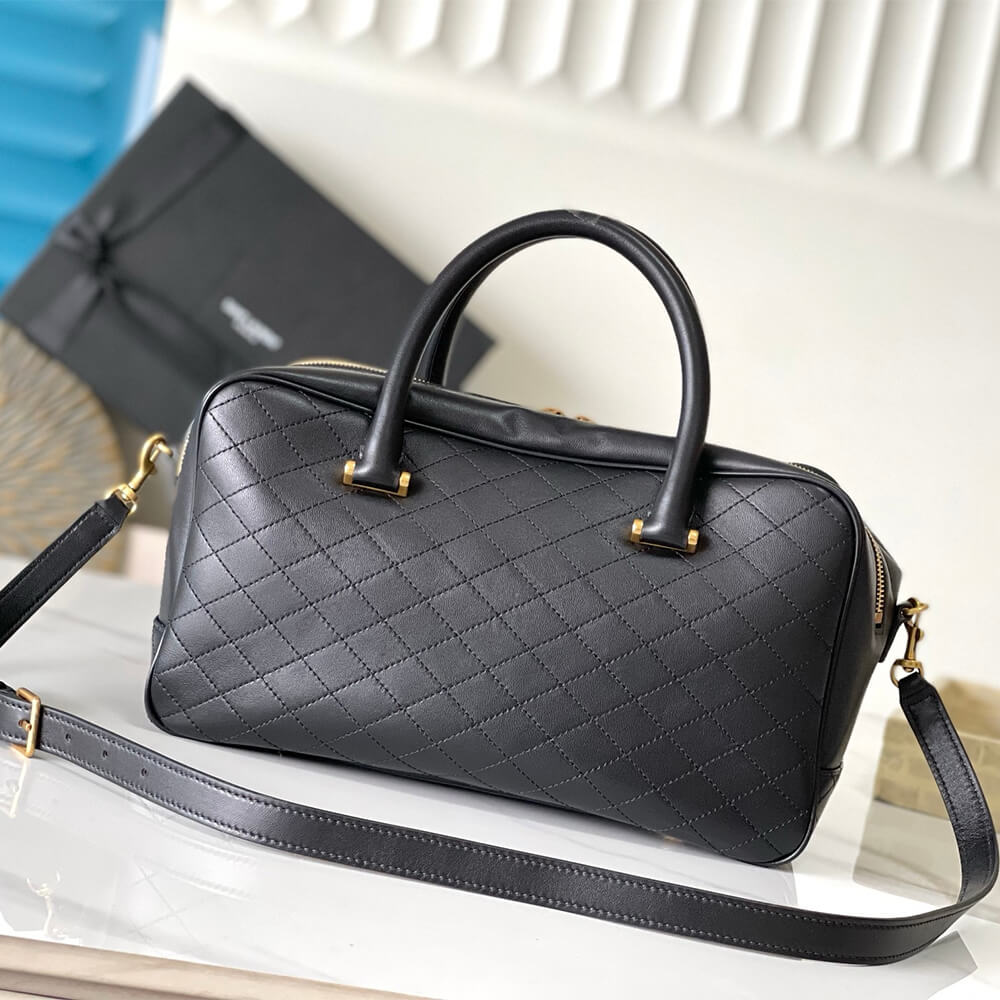 YSL LYIA DUFFLE IN QUILTED LAMBSKIN - Image 4