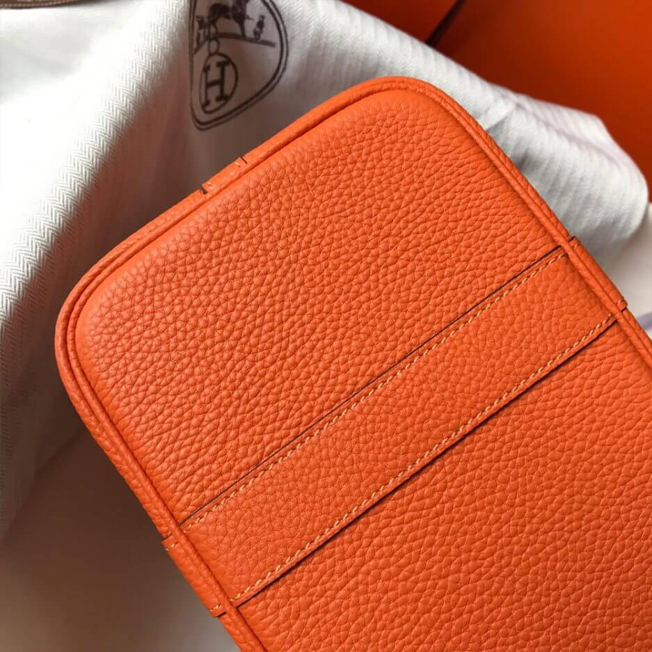 Orange Hermes Garden Party 30 Bag - Image 5