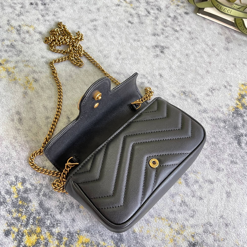 GG Marmont matelasse leather super mini bag - Image 6