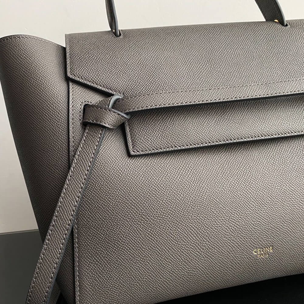 Grey CELINE MINI BELT BAG - Image 8