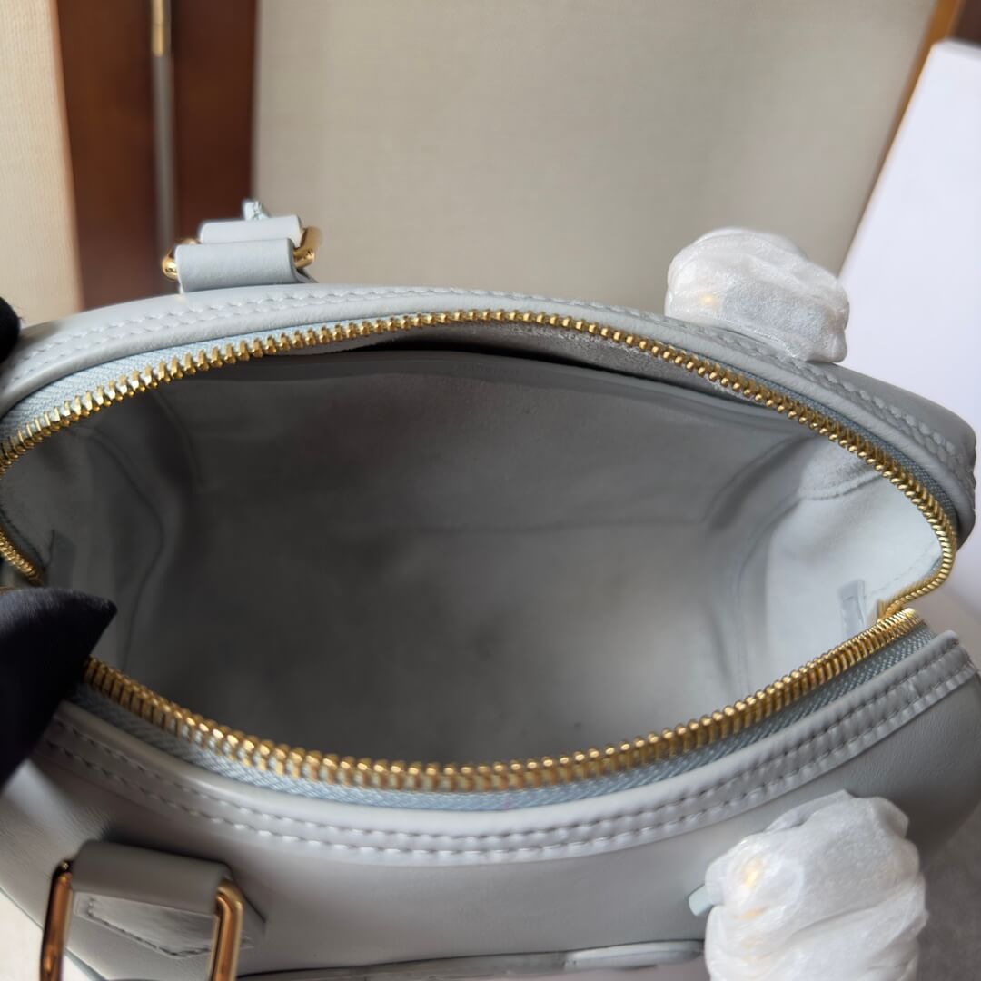 CELINE Small Boston Bag in Smooth Calfskin - Image 8