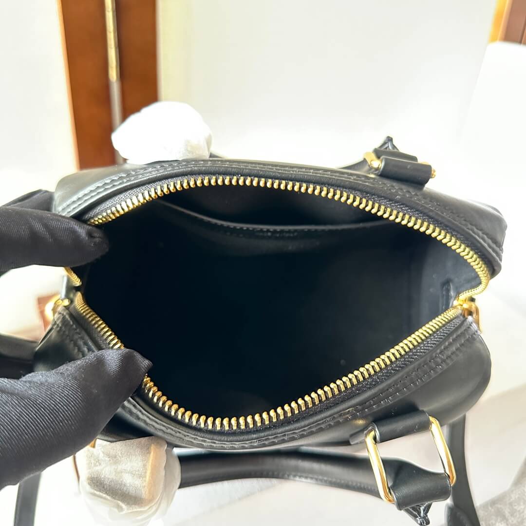 CELINE Small Boston Bag in Smooth Calfskin - Image 8